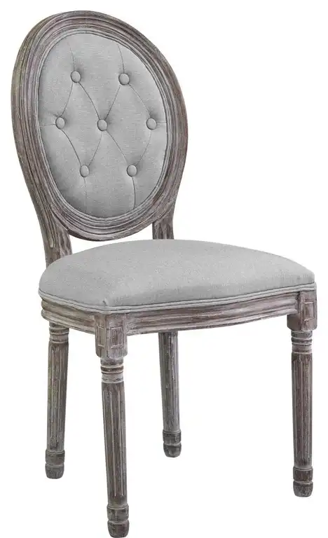 Addison Vintage Dining Side Chair - Light Gray
