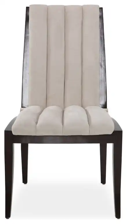 Aico Amini Paris Chic 2 Side Chair in Espresso