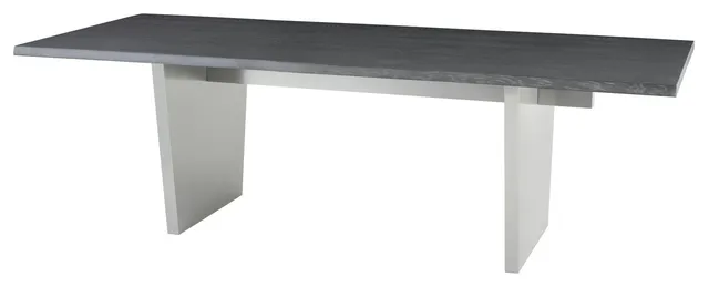 Aiden Oxidized Grey Wood Dining Table, HGNA454