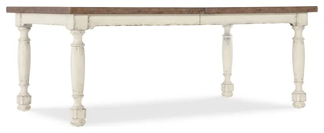 Americana Leg Dining Table With1-22in leaf