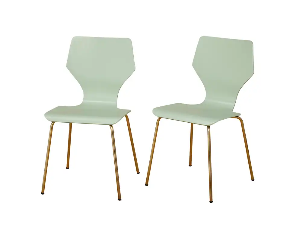 angelo:HOME Enna Dining Chair, Set Of 2, Mint