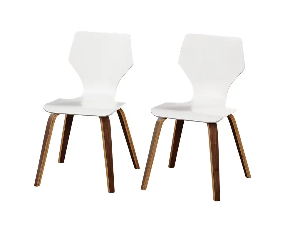 angelo:HOME Westley Bentwood Chair, Set Of 2, White