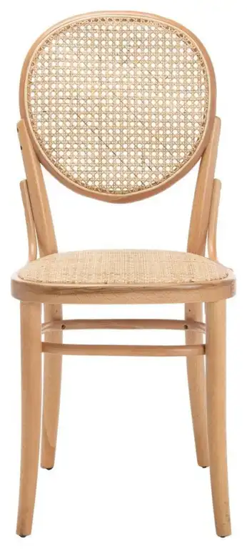 Annie Cane Dining Chair set of 2 Natural