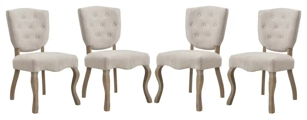 Array Dining Side Chair Set of 4 EEI-3384-BEI