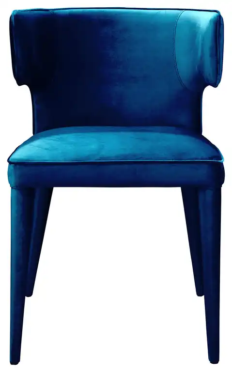 Art Deco Jennaya Dining Chair Teal - Blue