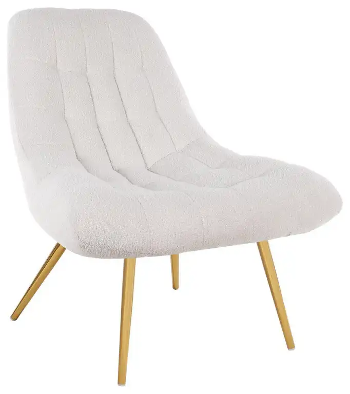 Aubrey French Boucle Lounge Chair