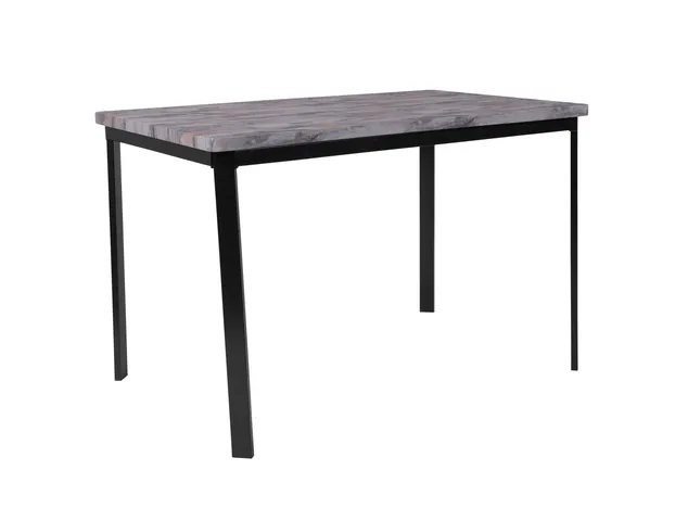 Avalon 30"x45.75" Dining Table, Distressed Slate, Distressed Slate