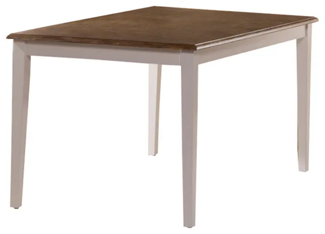 Bayberry/Embassy Rectangle Dining Table, White