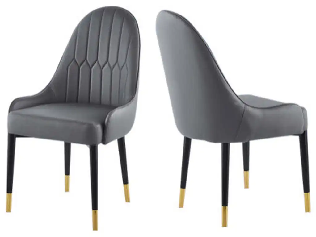 Bechard Dining Chair Grey Set of 2