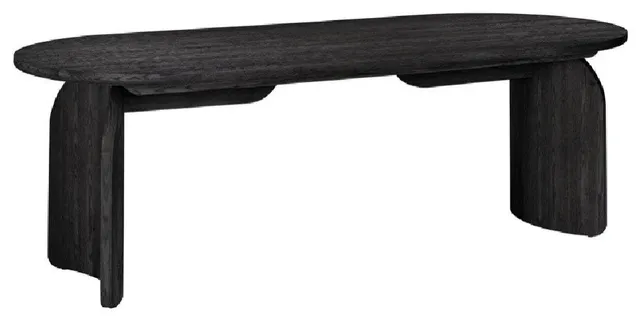 Black Oak Organic Dining Table, OROA Fairmont