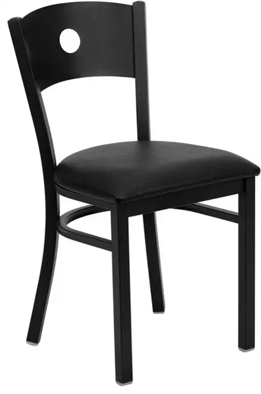 Black Restaurant Chair