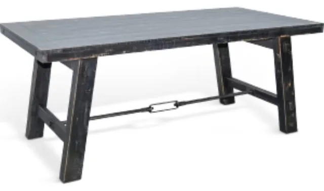 Black Sand Dining Table