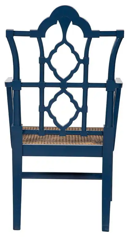 Blue Italian Arm Chair