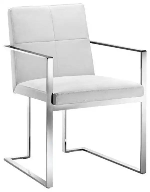 Bona Arm Chair, White