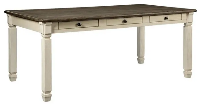 Bowery Hill Dining Table in White