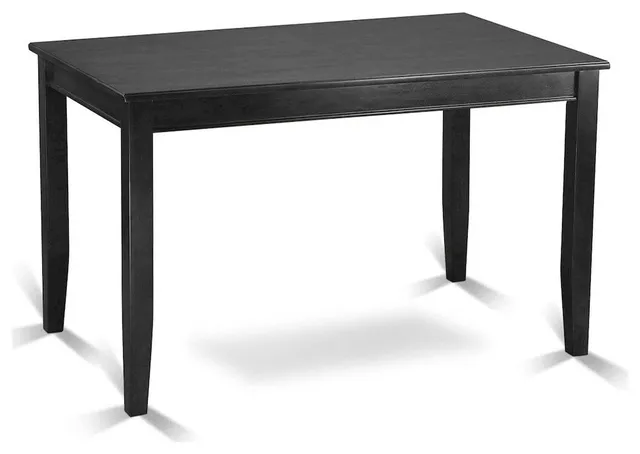 Buckland  Counter  Height  Rectangular  Table  30x48  in  Black  Finish