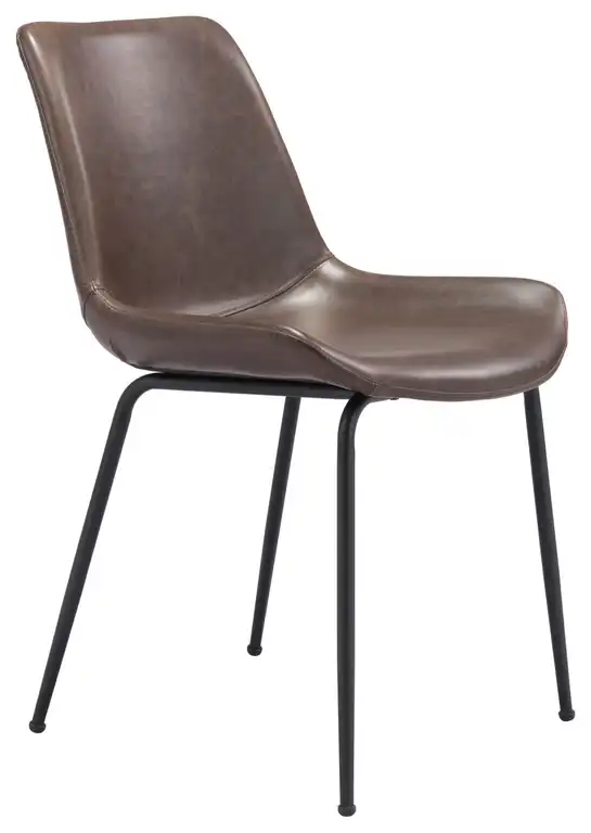 Byron Dining Chair, Set of 2, Brown