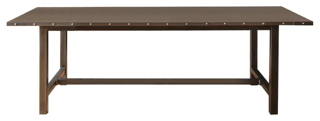 C. Emlan Urban Dining Table, Oak and Steel