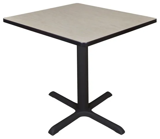 Cain 30" Square Breakroom Table, Maple