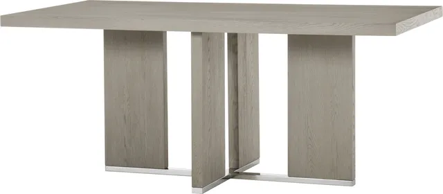 Calvin Cross Dining Table - Grey