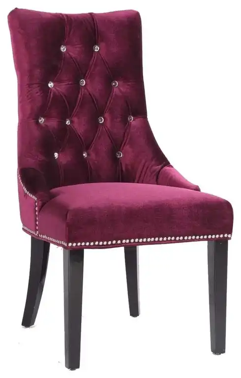 Carlyle Side Chair, Purple