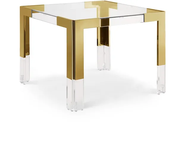 Casper Dining Table, Gold