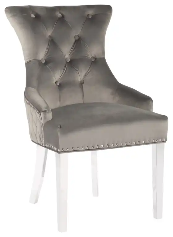 Champagne Chair (set of 4) , Grey