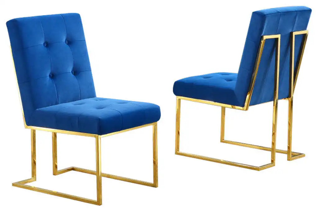 Chesmore Dining Chair Blue Set of 2