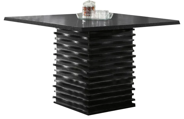 Coaster Stanton Counter Height Table in Black