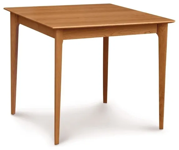 Copeland Sarah Square Fixed Top Table, Natural Cherry, 40"