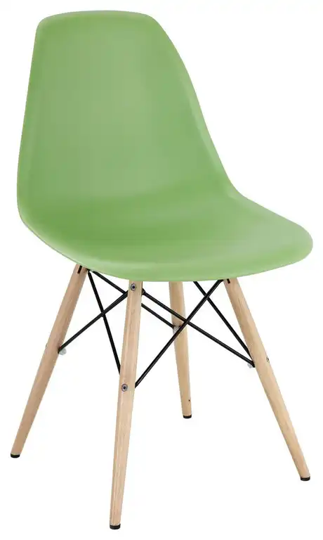 Corvin Modern Dining Chair, Light Green