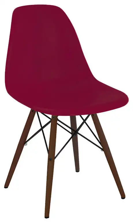 Design Lab Trige 2 Side Chairs Red