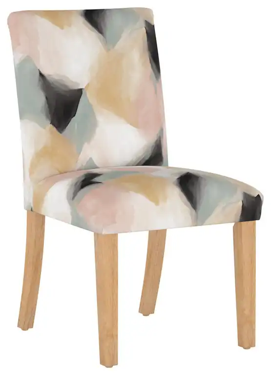 Dining Chair, Abstract Shapes Cloud