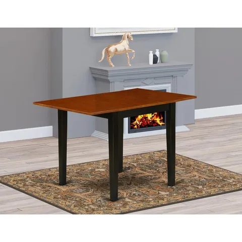Dining Table Black & Cherry, NDT-BCH-T