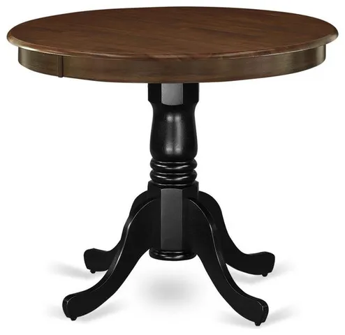 Dining Table Oak & Black, AMT-WBK-TP