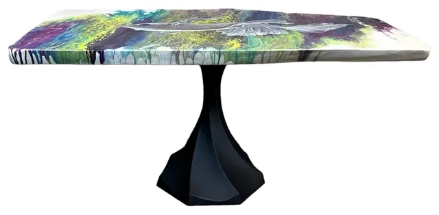 Discover the Beauty of Hand Painted Coffee Table