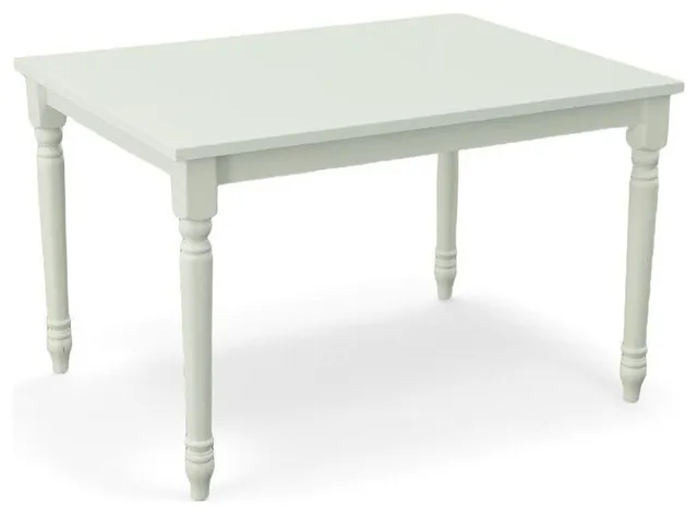 Draven Farmhouse Dining Table - Pure White