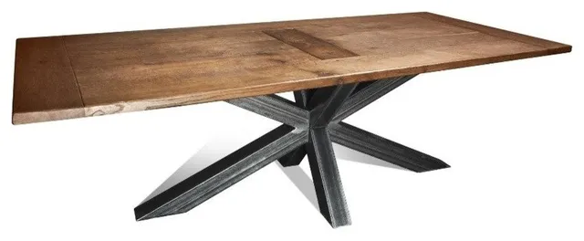 EDDER -L Solid Wood Dining Table