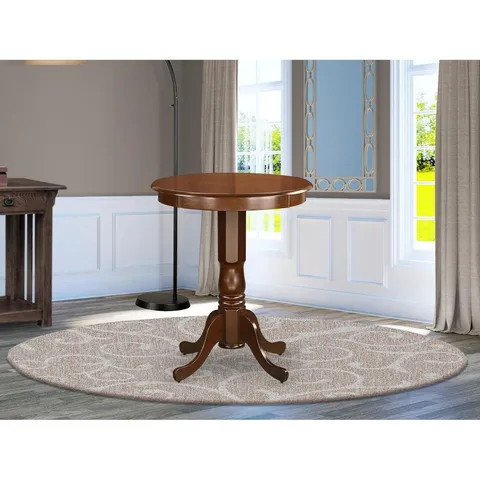 Eden Round Counter Height Table Finished In Mahogany
