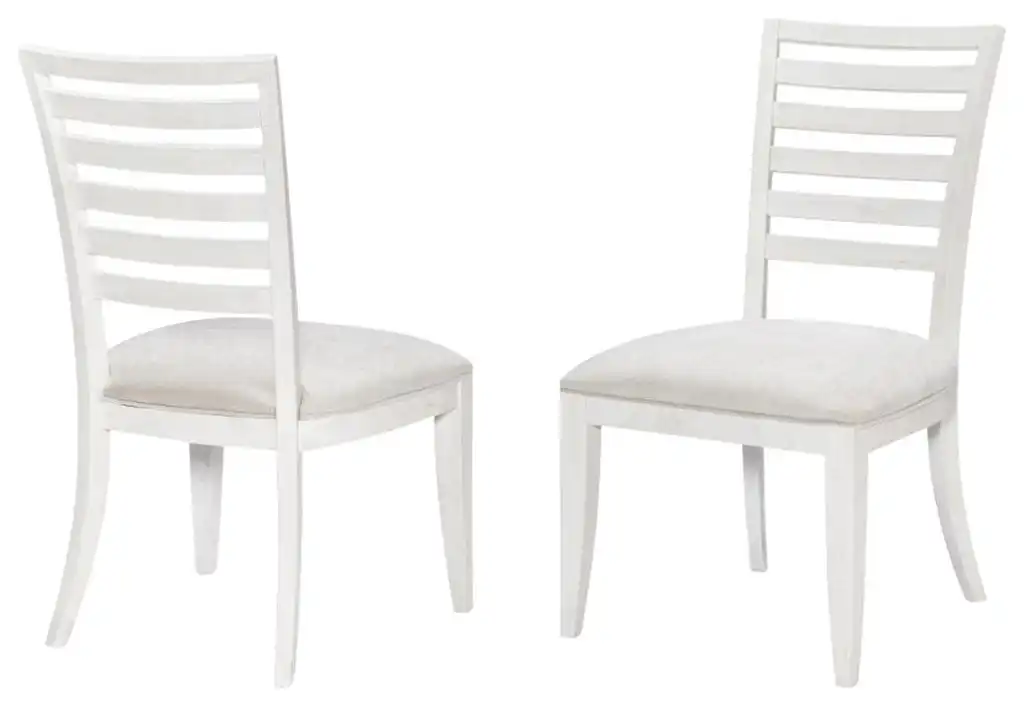 Edgewater Ladder Back Side Chairs, Set of 2