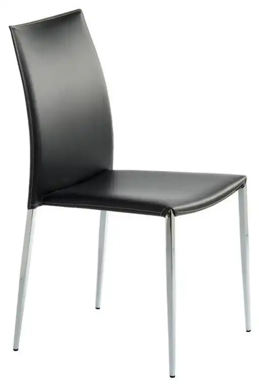 Eisner Modern Dining Chair, Black