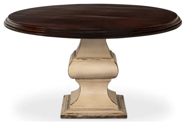 Elias Round Dining Table for 6 People