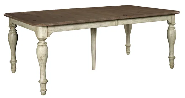 Emma Mason Signature Willhelm Canterbury Rectangular Dining Table in Cornsilk Fi