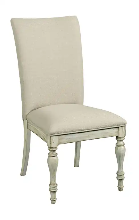 Emma Mason Signature Willhelm Tasman Upholstered Chair in Cornsilk Finish KIN046
