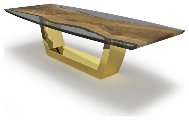Evadne Dining Table, 4-6 Seater