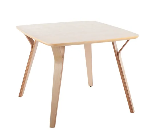 Folia Dinette Table, Natural Wood