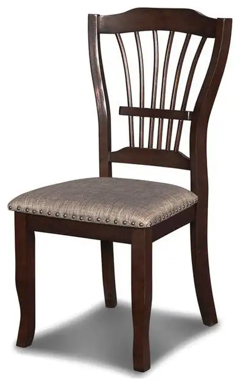 Furniture Bixby Solid Wood Dining Chairs in Espresso (Set of 2)