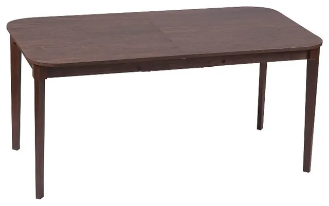 FurnitureR 78in Dining Table Solid Wood Frame (Seats 6)