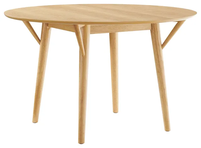 Gallant 47" Round Dining Table, Oak Oak