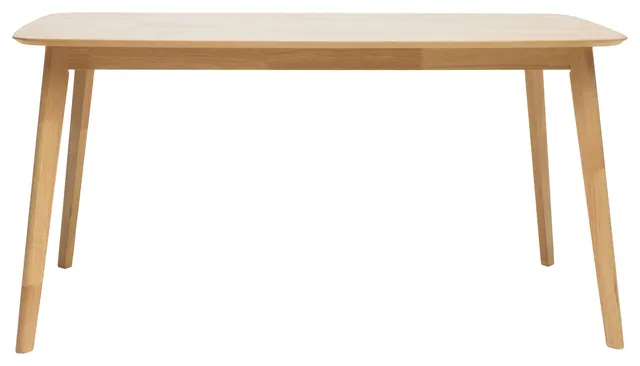 GDF Studio Anne Natural Oak Finish Wood Dining Table